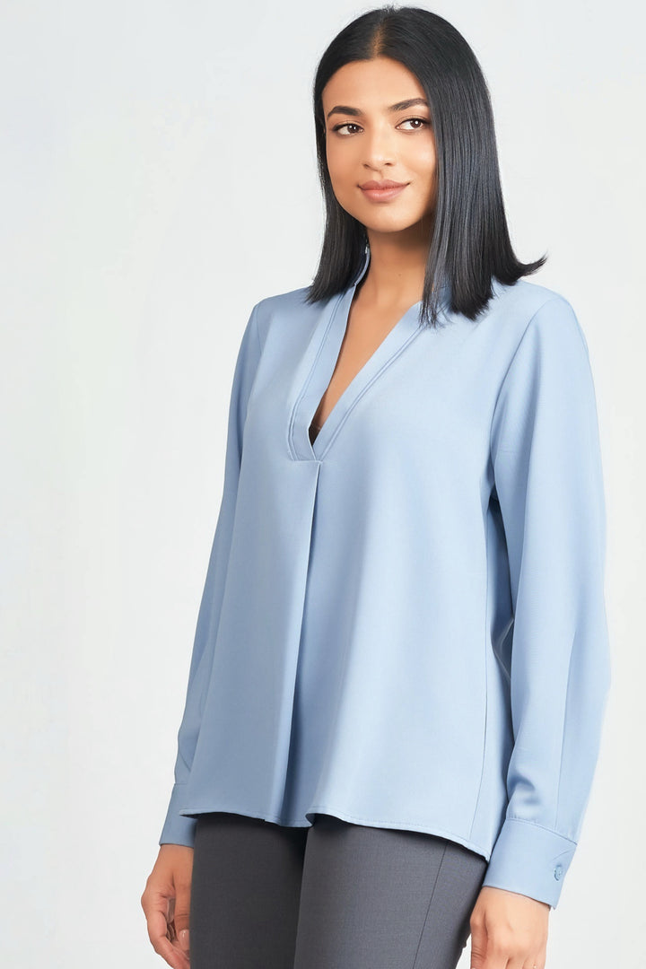 V Neck Long Sleeve Top