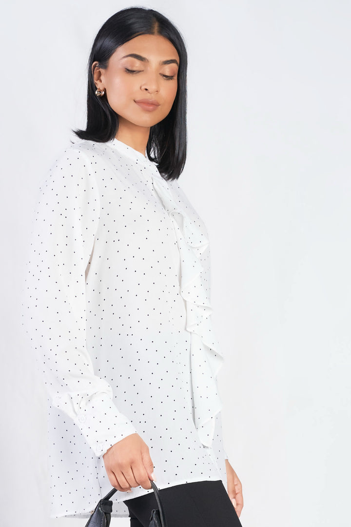 Polka Dot Long Shirt
