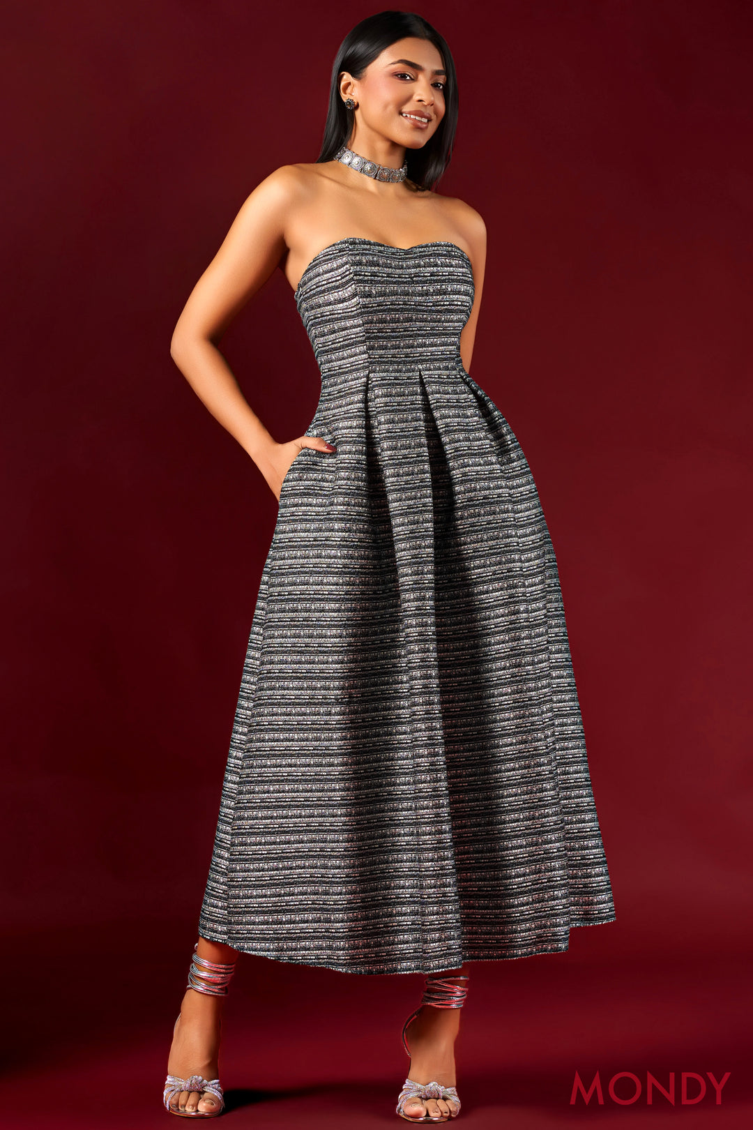Sweetheart Midi Dress