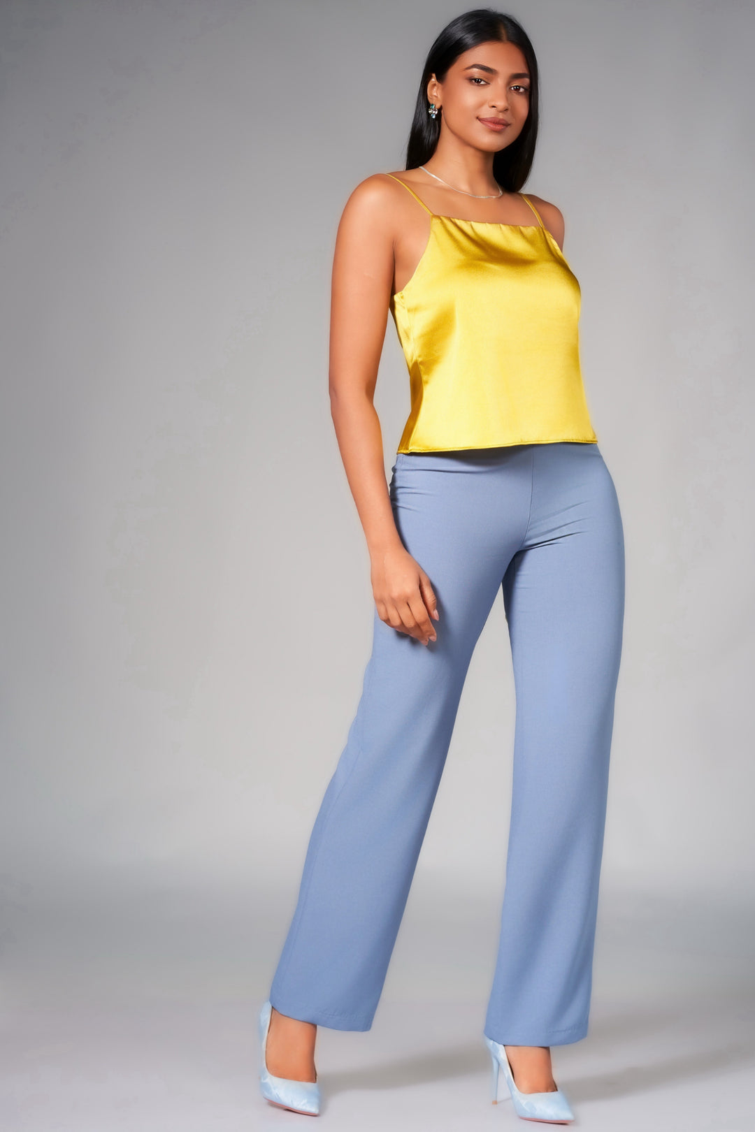 High Waist Wide Leg Pant