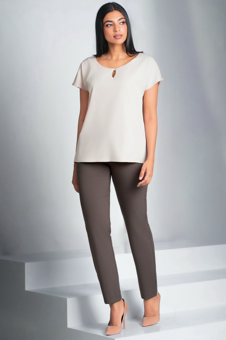 Round Neck Relaxed Top