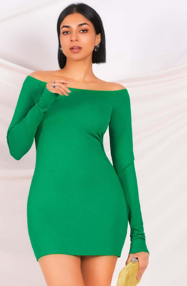 Long Sleeve Bodycon Mini Dress