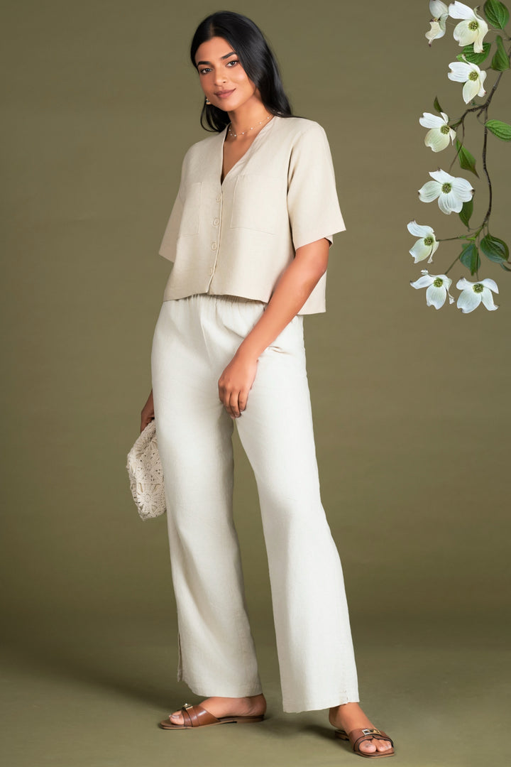 Short Sleeve Cropped Top