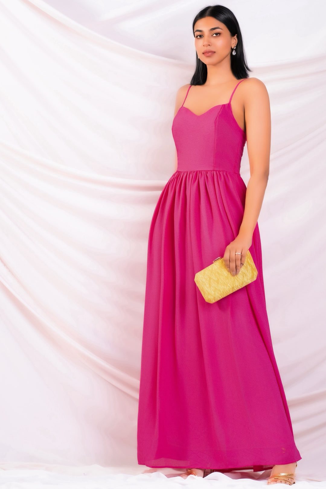 Sweetheart Aline Maxi Dress