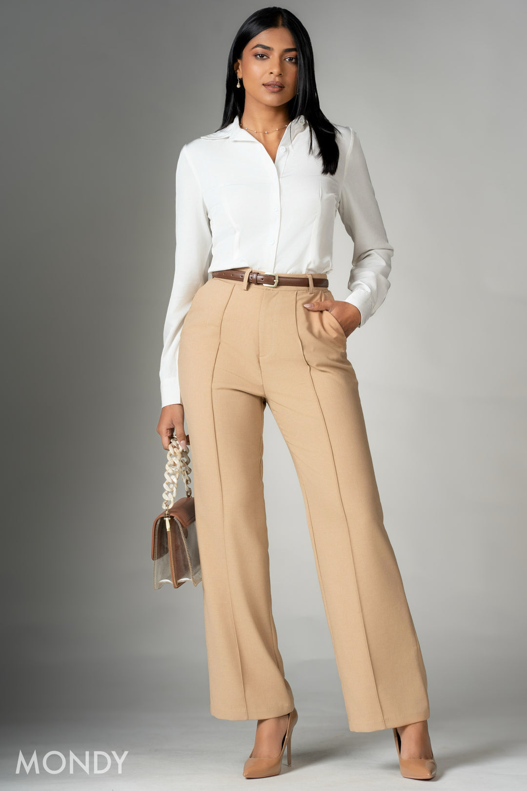 Pin Tuck Pant