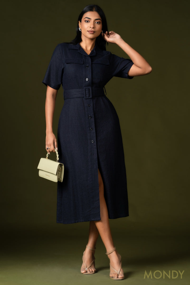 Midi Shirt Dress