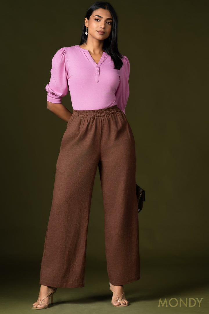 Relaxed Fit Elasticated Pant