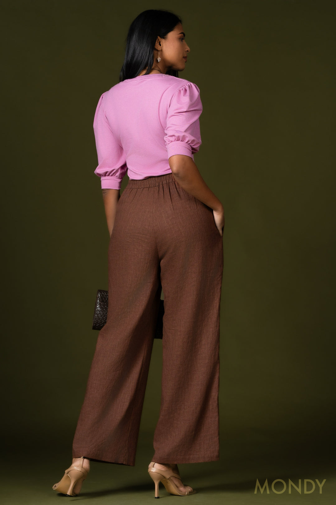 Relaxed Fit Elasticated Pant