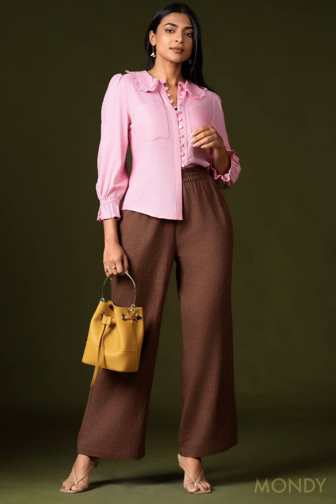 Relaxed Fit Elasticated Pant