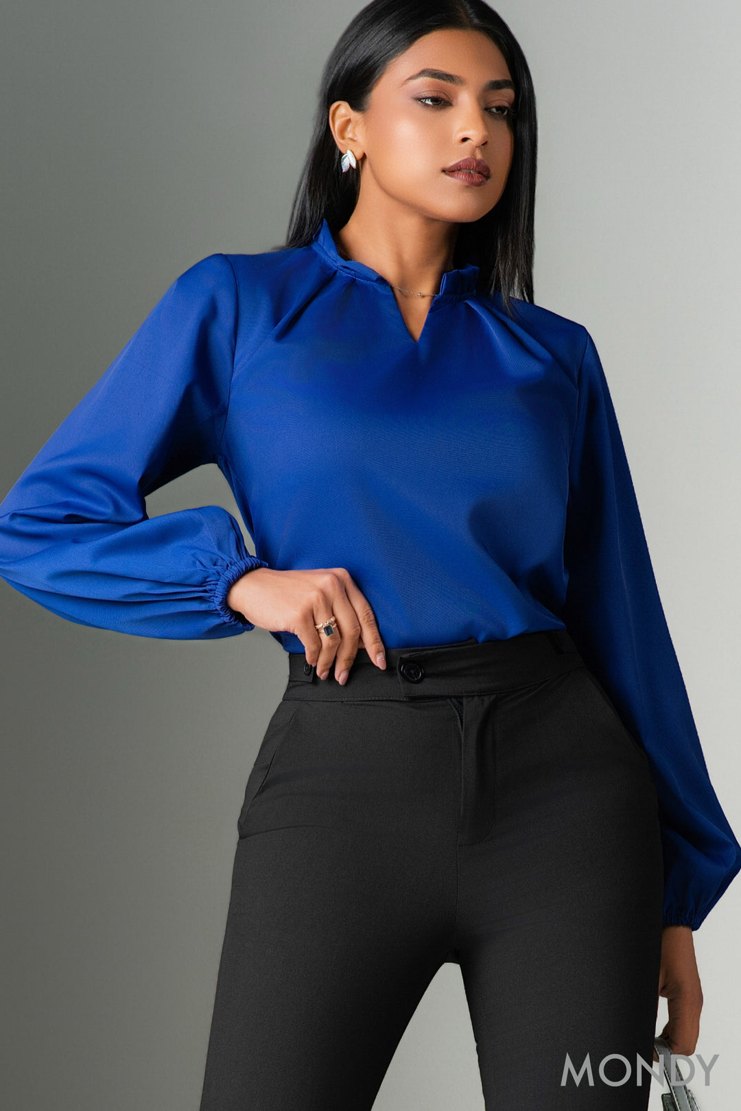 Pleat Detail Top