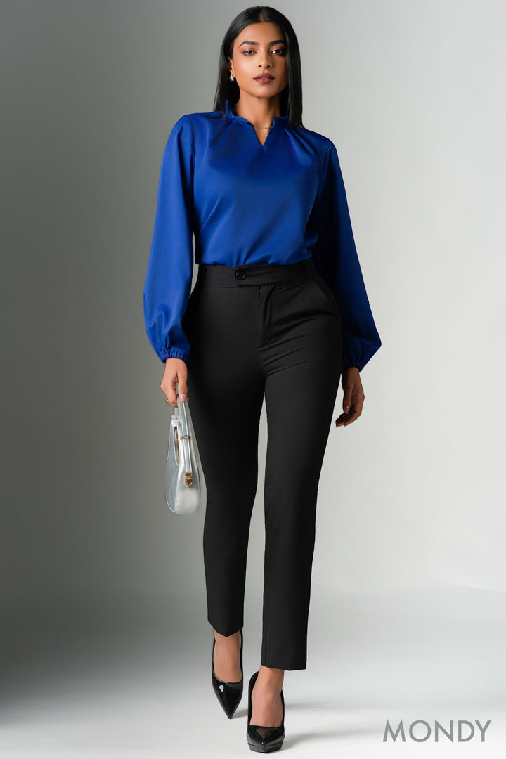 High Waist Slim Fit Pant
