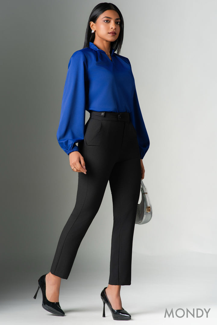 High Waist Slim Fit Pant