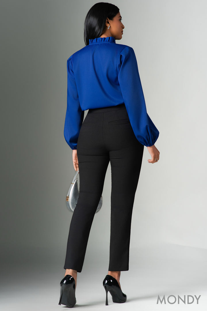 High Waist Slim Fit Pant