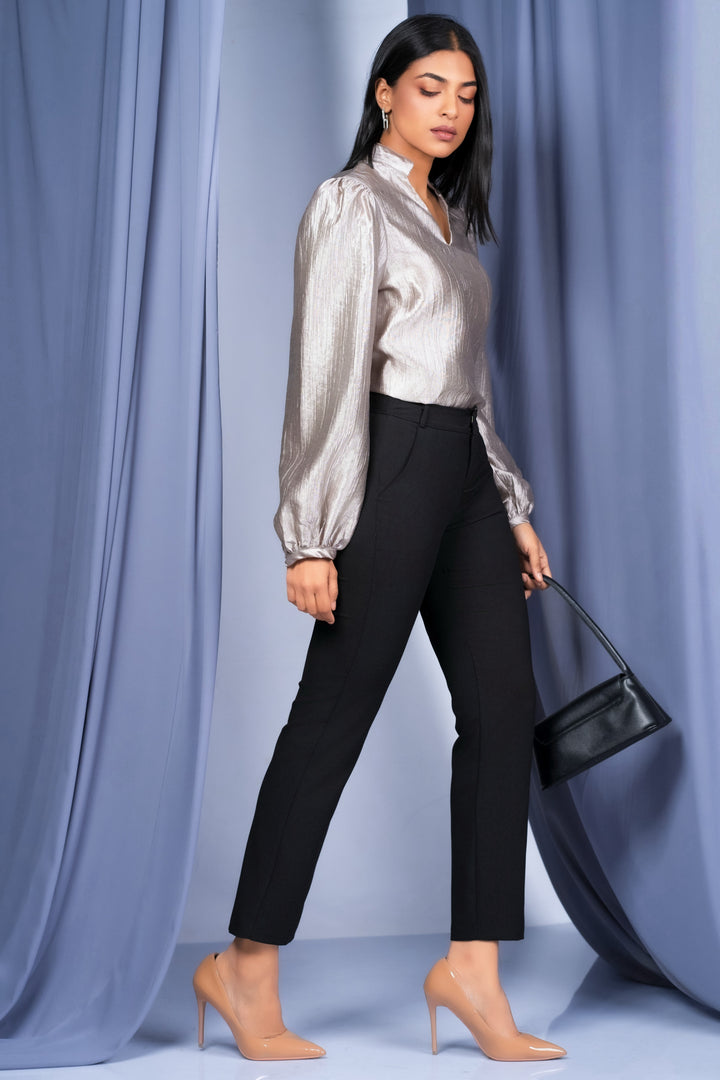 Regular Waist Straight Cut Pant