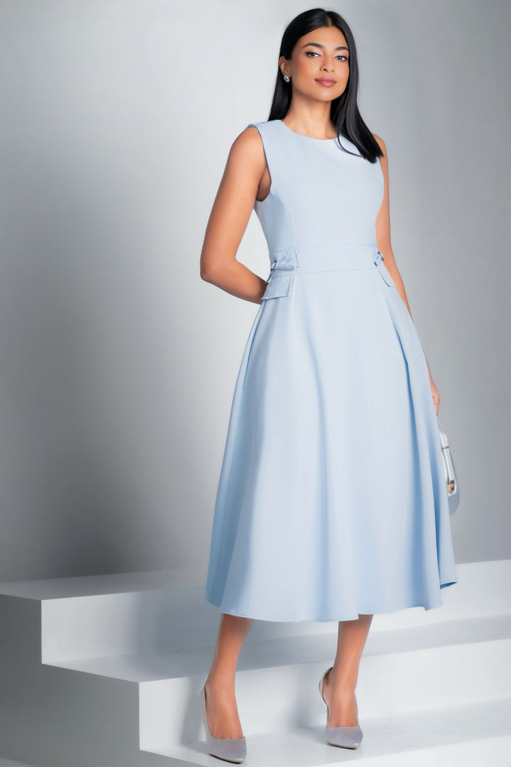 Midi Fit & Flare Dress