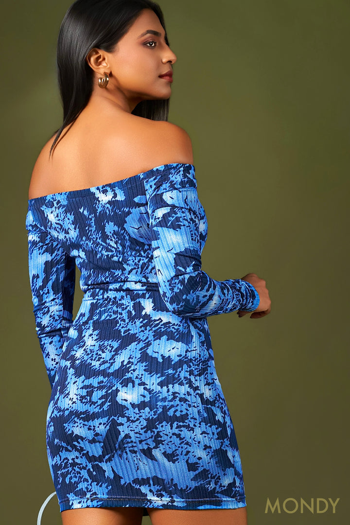 Off Shoulder Mini Dress