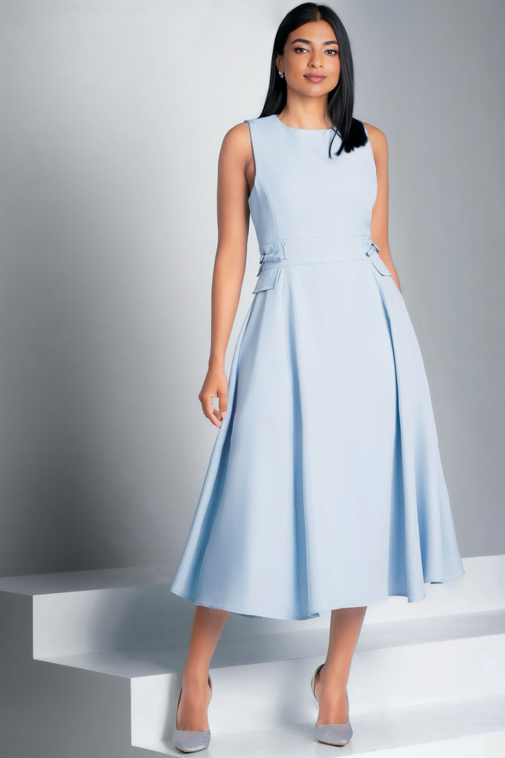 Midi Fit & Flare Dress