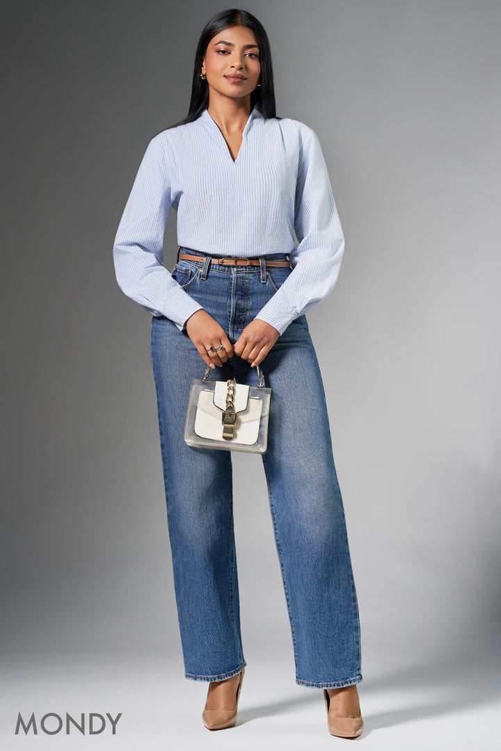 Long Sleeve Stripe Top