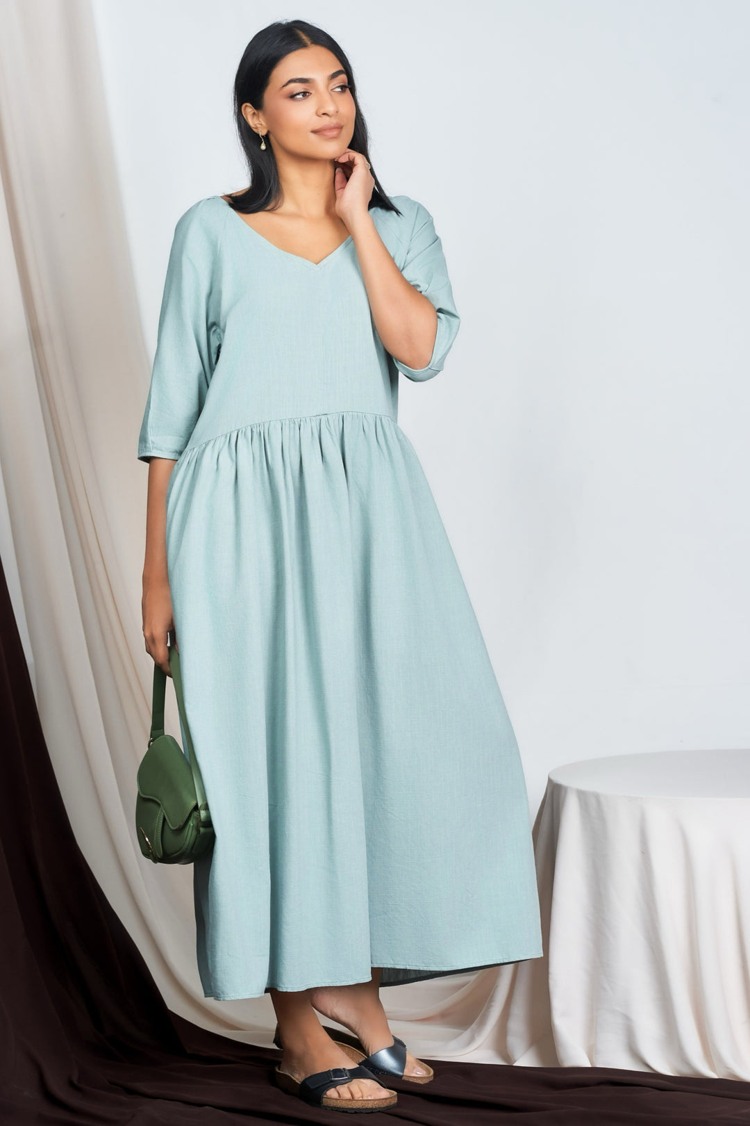 Drop Waist Relaxed Dress