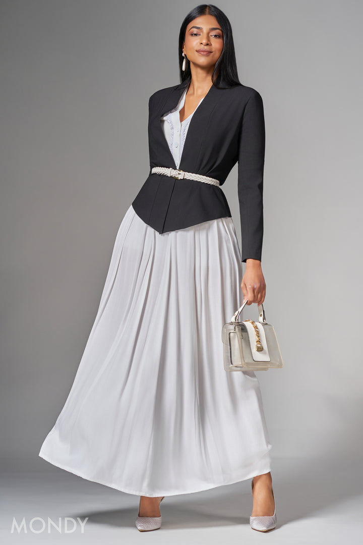 Open Single Lapel Blazer