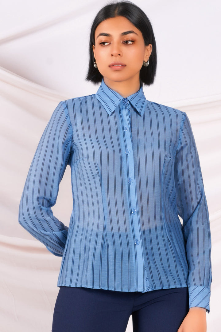 Blue Stripe Shirt