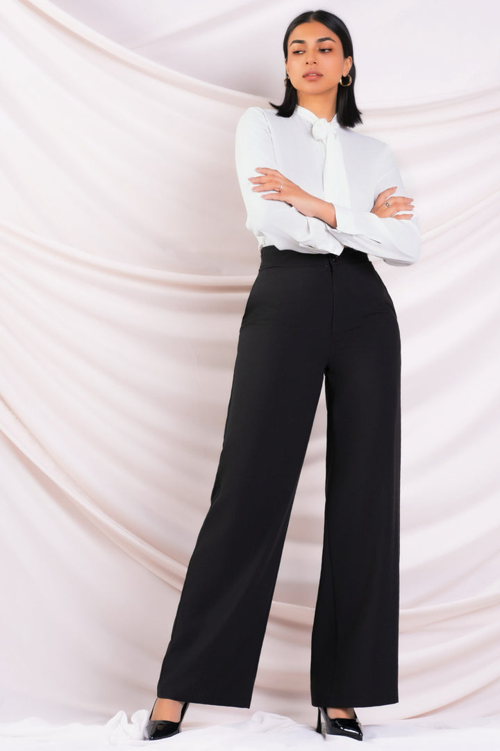 High Waist Wide Leg Pant