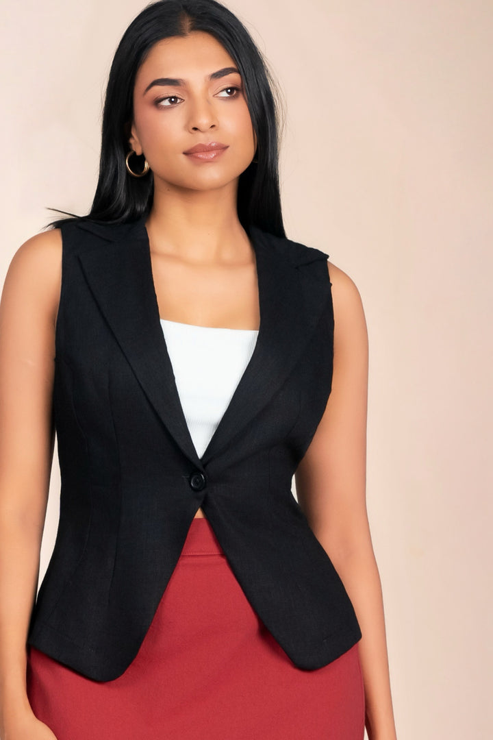 Single Button Waistcoat