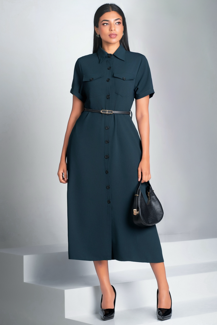 Midi Shirt Dress