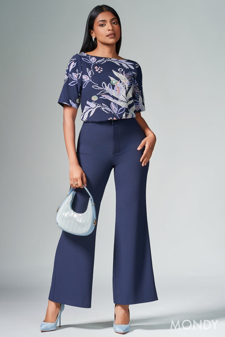 Printed Boxy Top