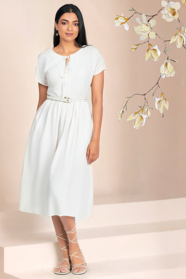 Boxy Relaxed Midi Dress