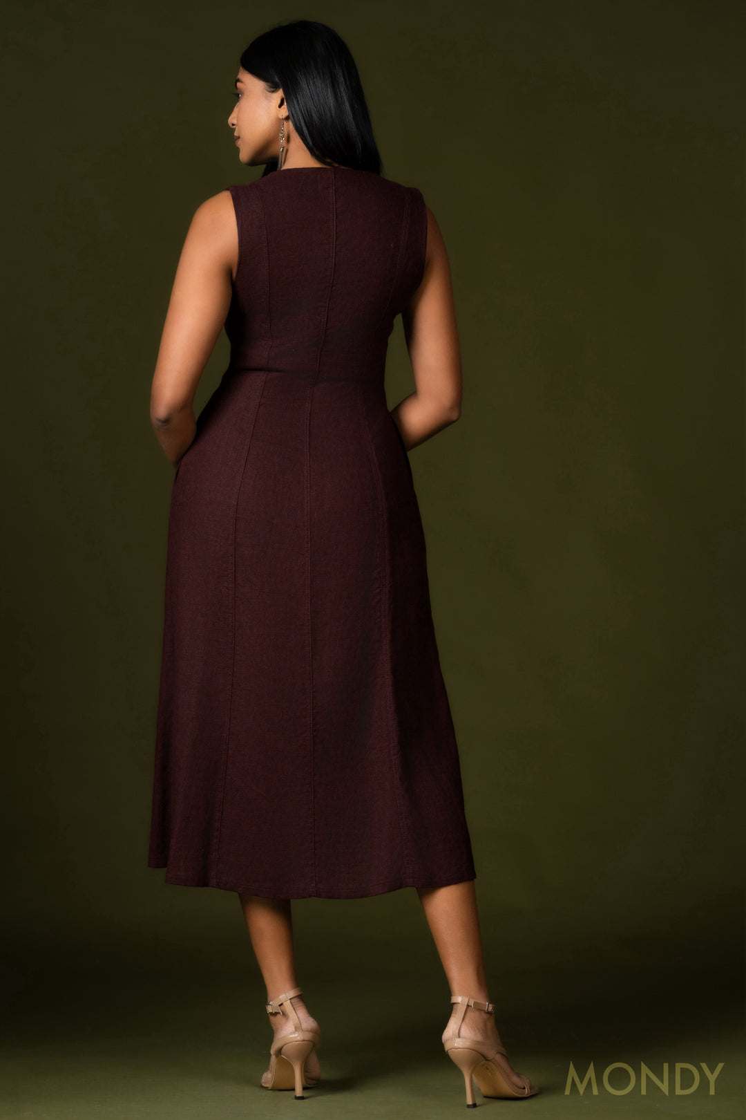 Button Up Midi Dress