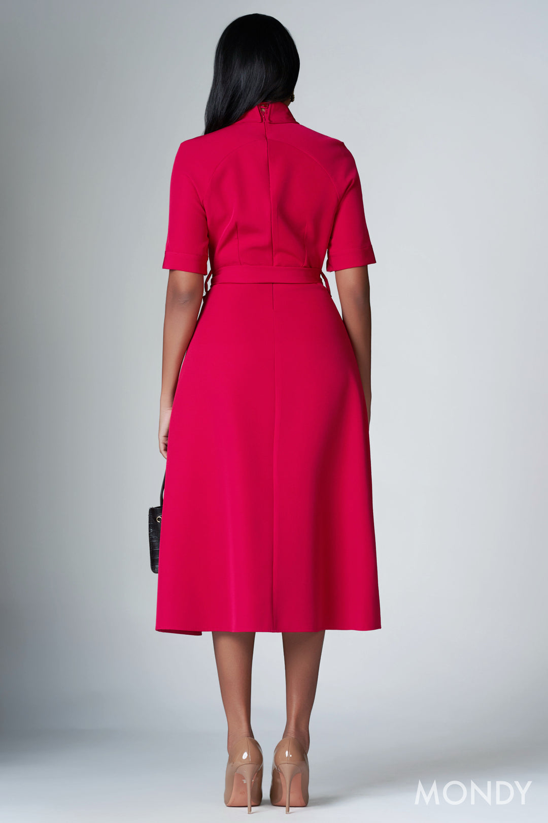 Pink Shirt Dress