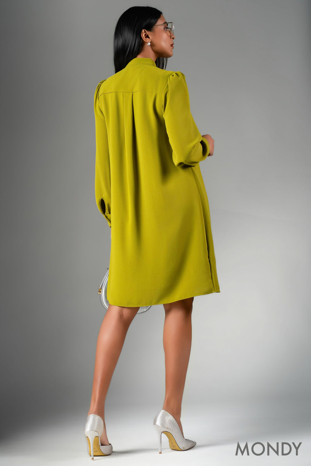 Long Sleeve Shift Dress
