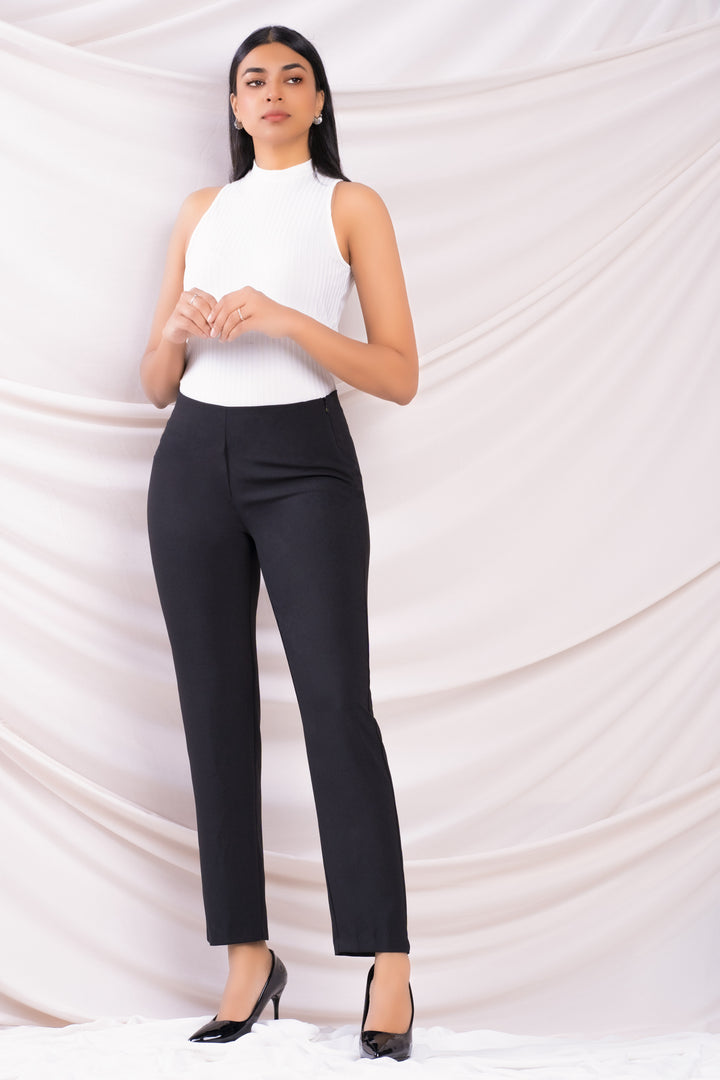 Slim Fit Side Zip Pant