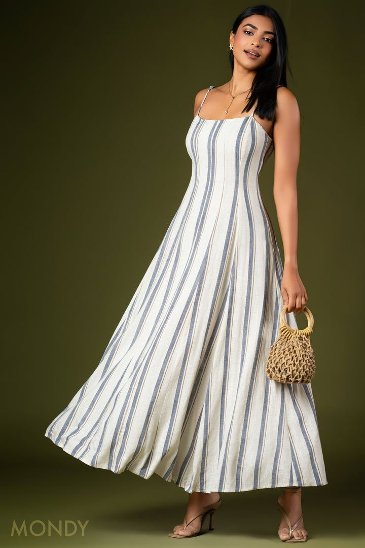 Fit & Flare Maxi Dress