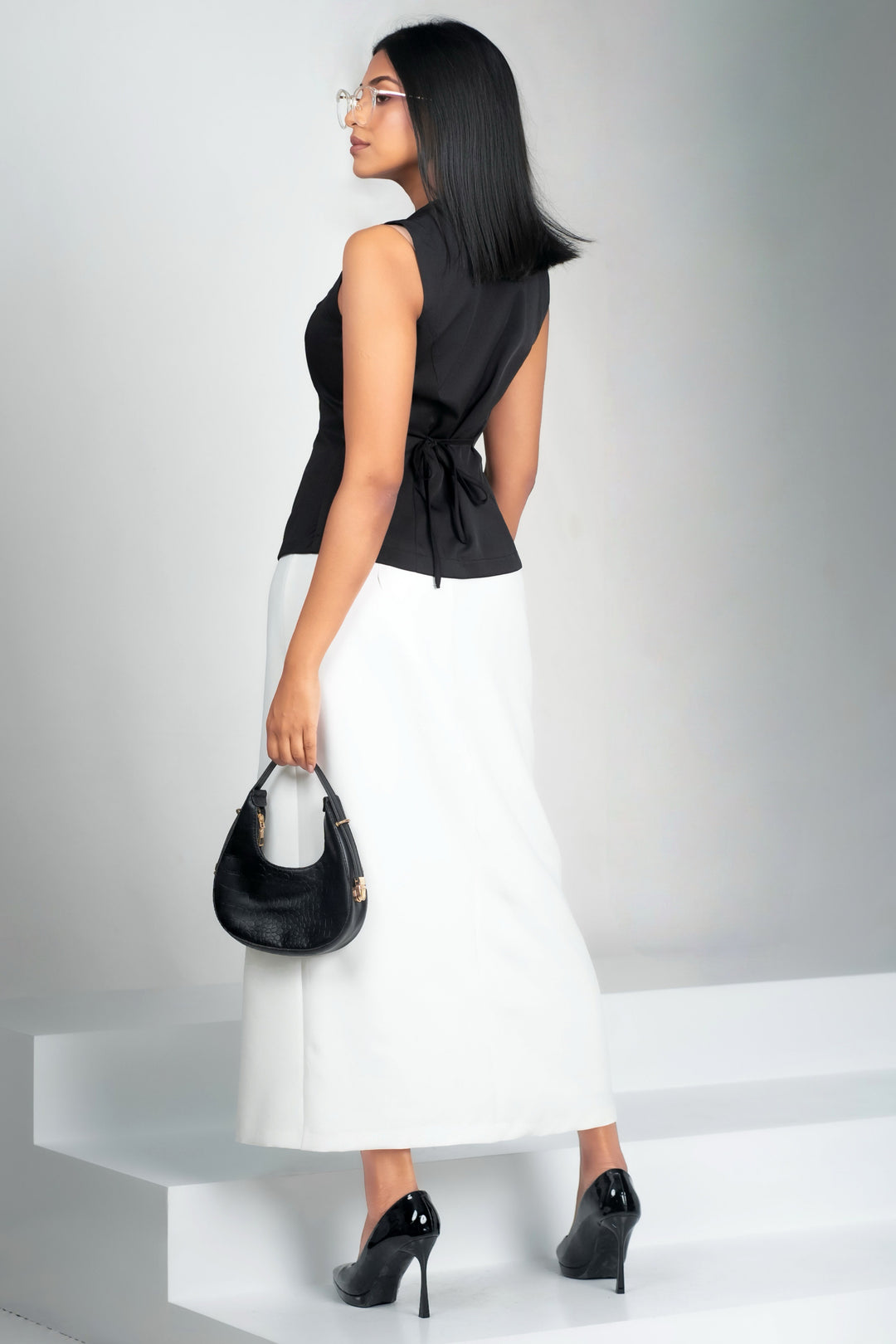 Button Up Midi Skirt