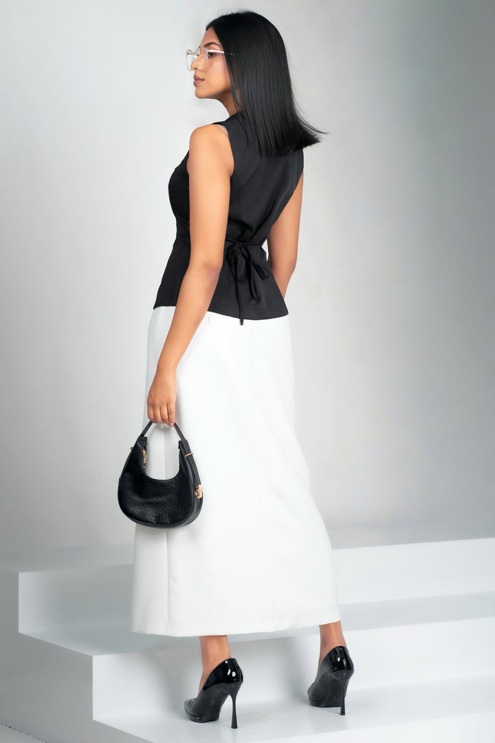 Button Up Midi Skirt