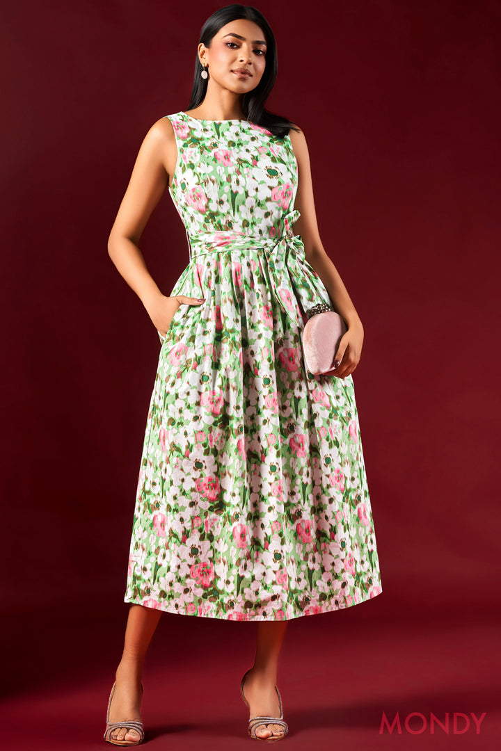Floral Midi Dress
