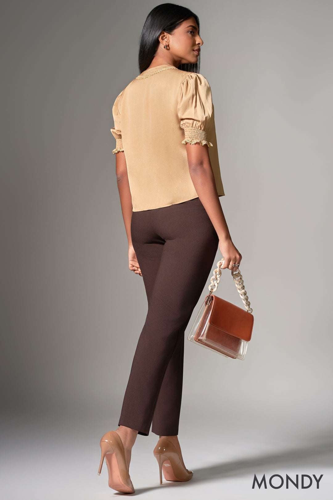 Puff Sleeve Boxy Top