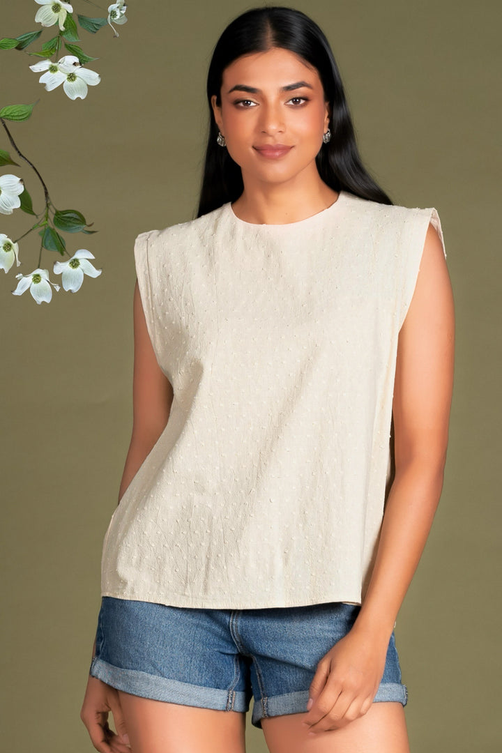 Sleeveless Relaxed Top