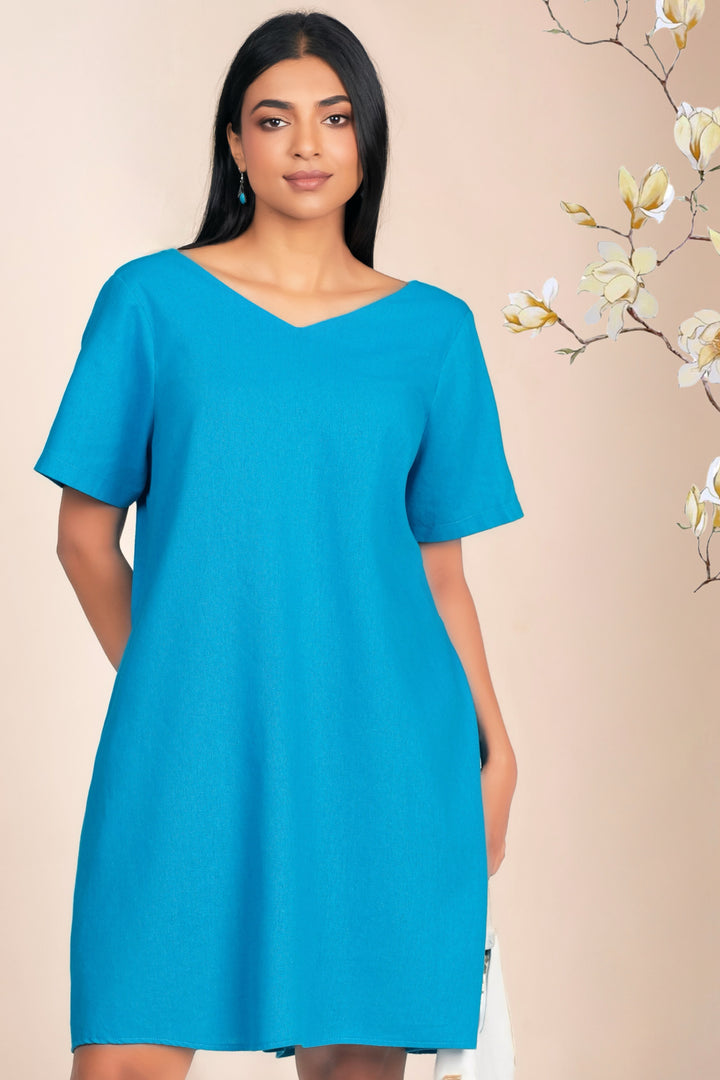 Boxy Relaxed Mini Dress