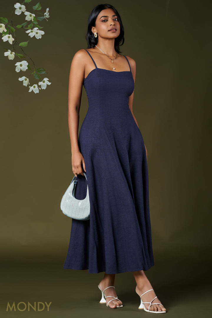 Fit & Flare Maxi Dress