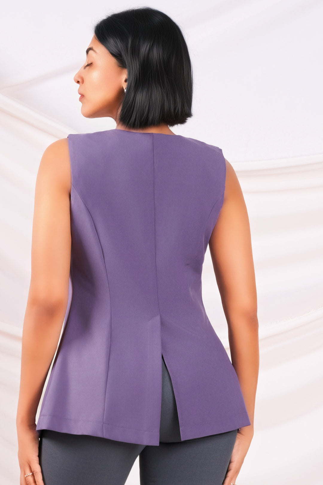 Purple Asymmetric Top