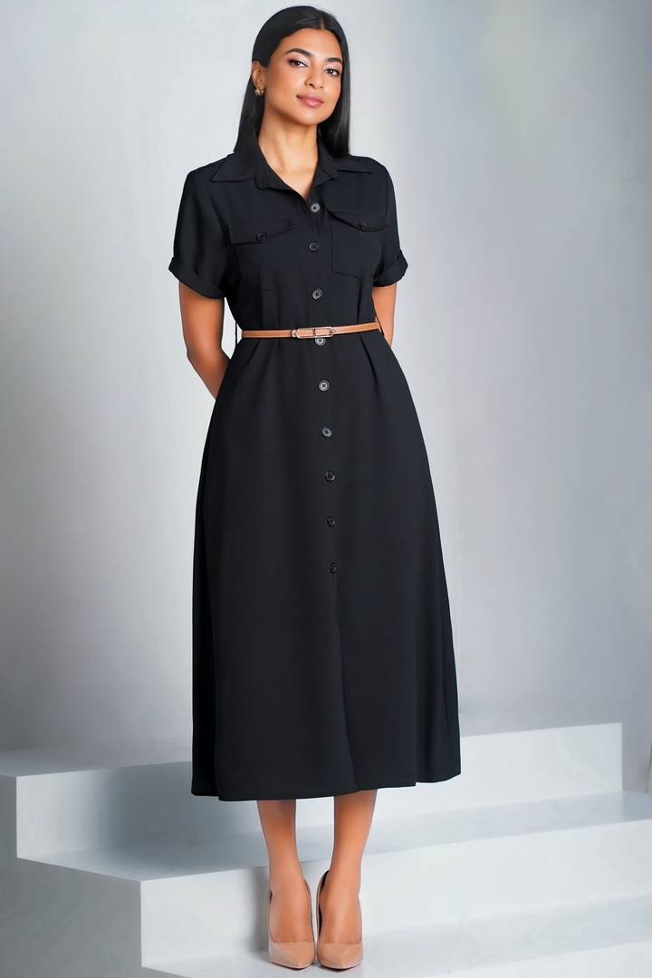 Midi Shirt Dress