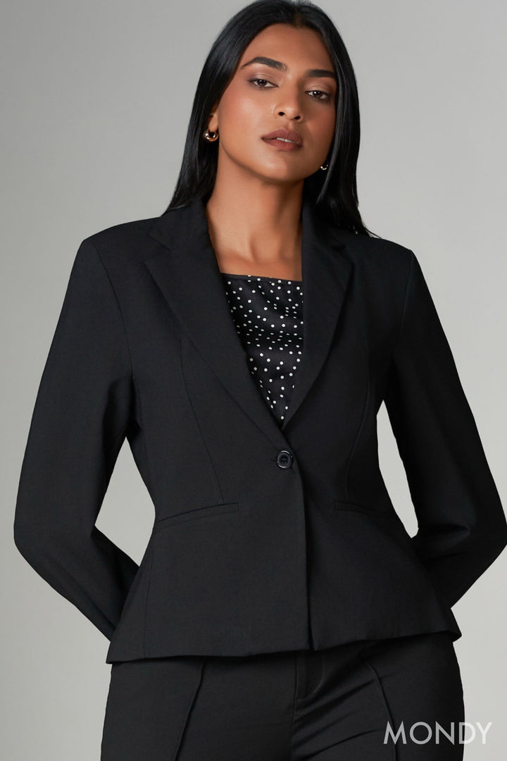 Single Button Blazer