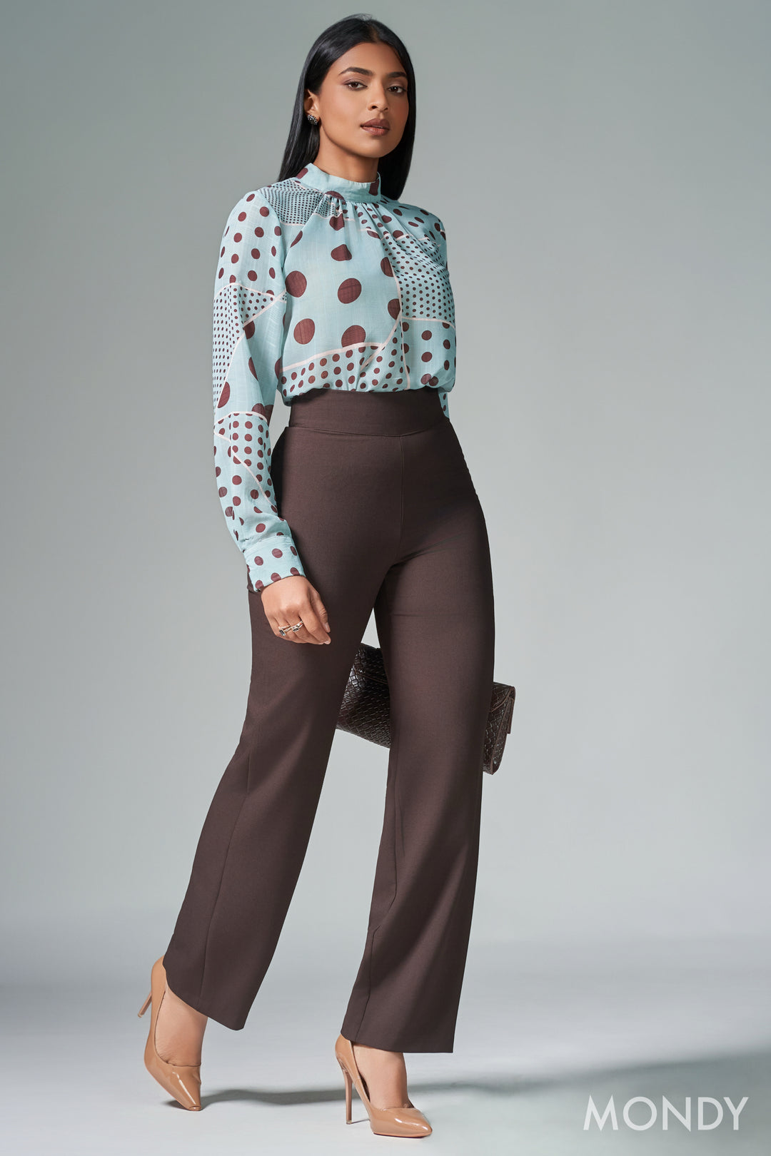 High Waist Wide Leg Pant
