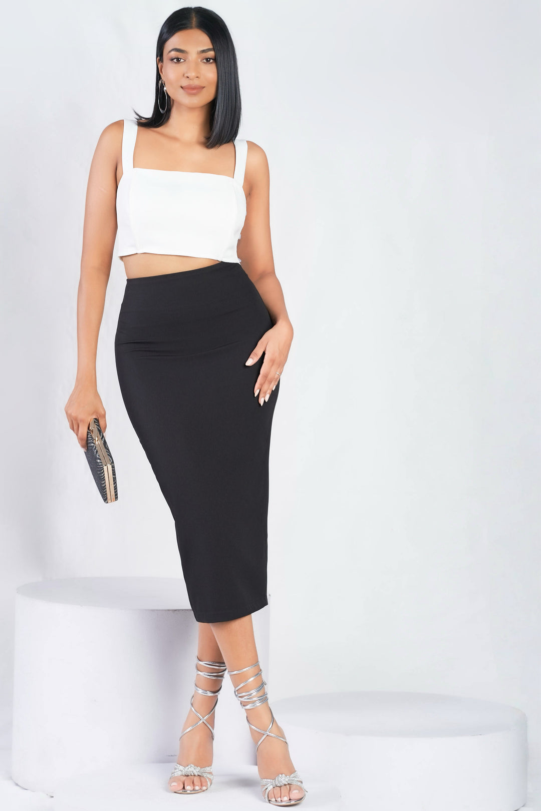 Square Neck Crop Top