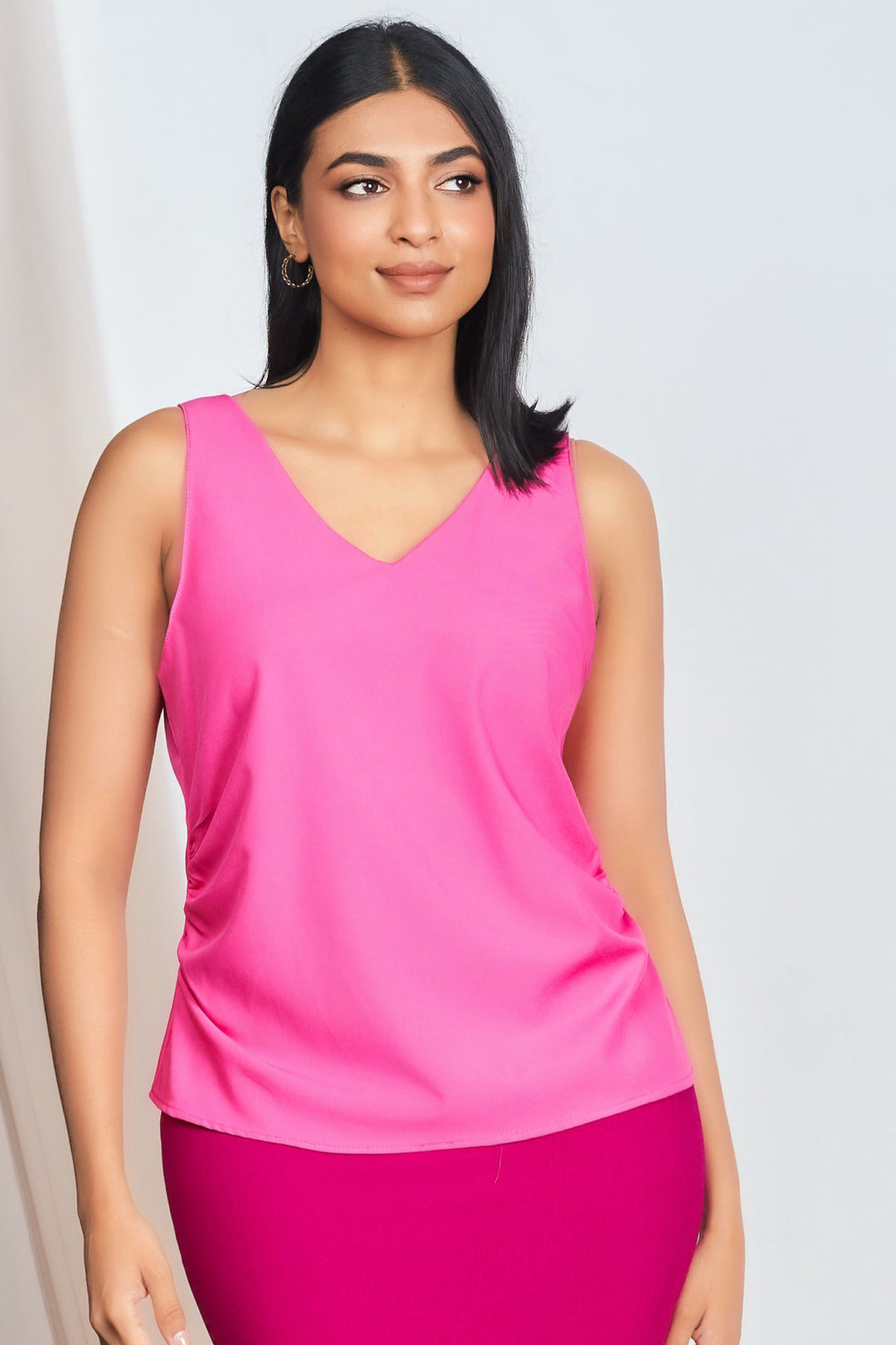 Side Gather Detail Top