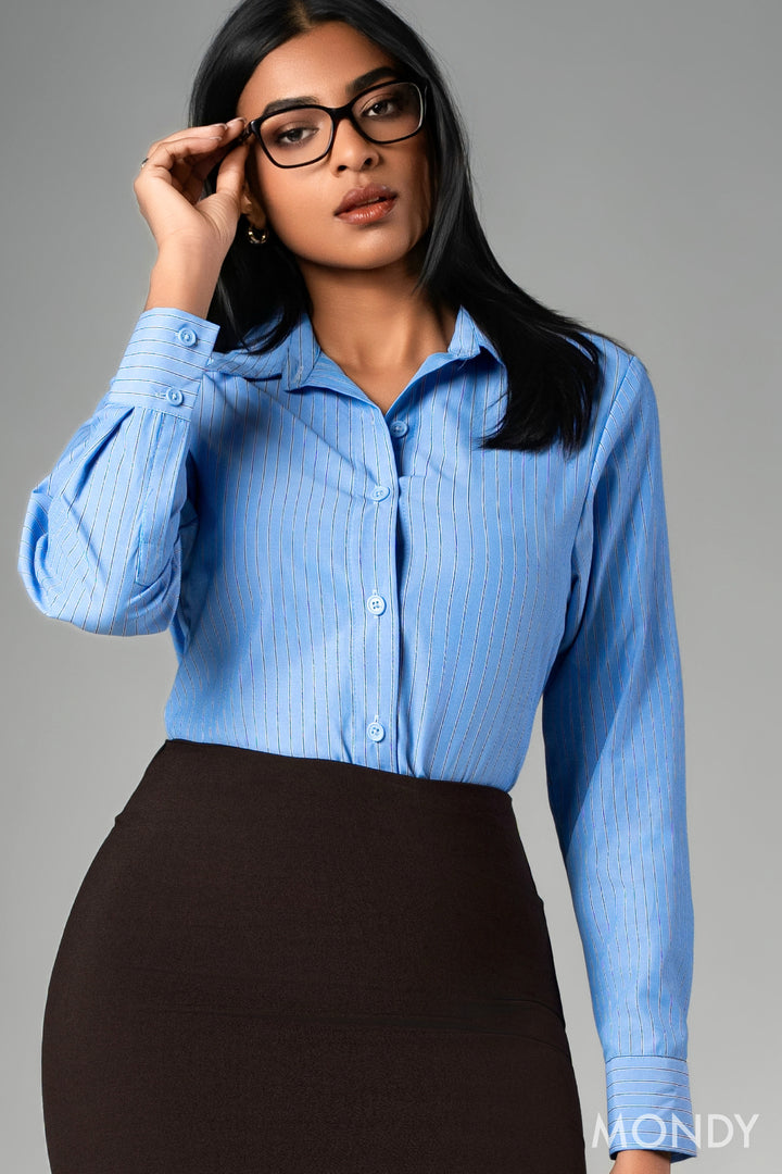 Blue Stripe Shirt