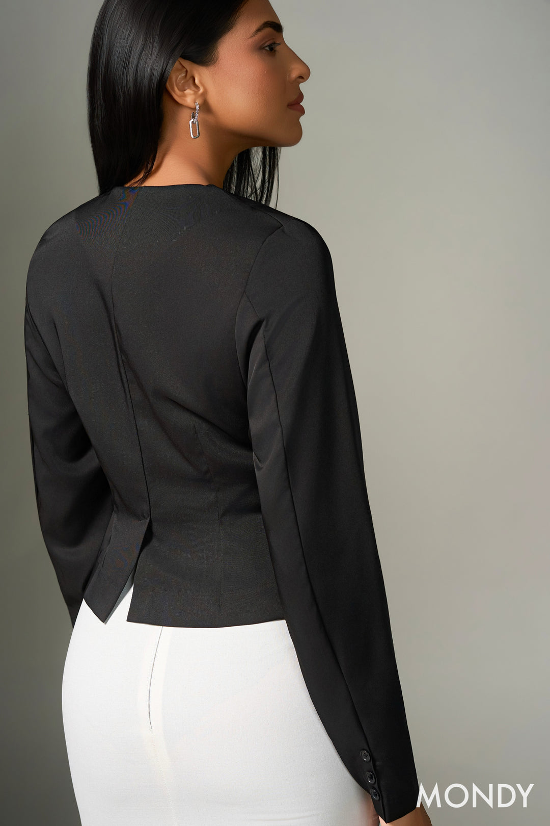Button Up Long Sleeve Top
